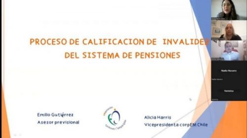 Charla: Proceso de calificación de invalidez del sistema de pensiones (Video)