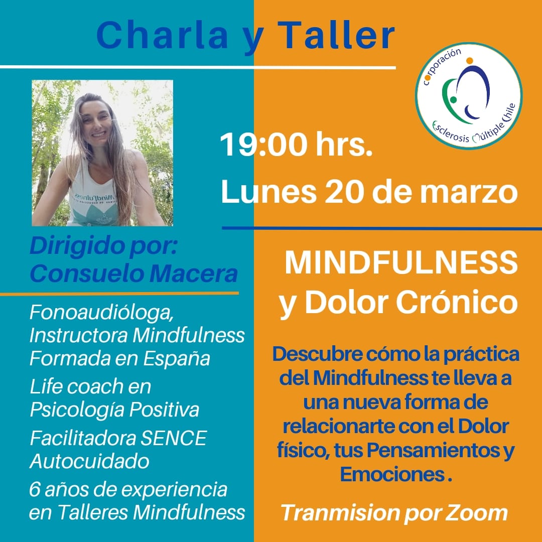 Charla Mindfulness y dolor crónico