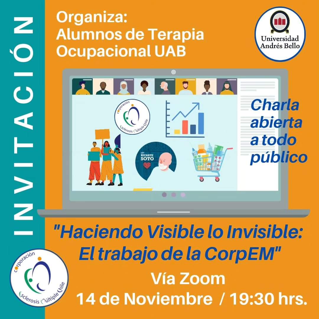 Invitación a charla «Haciendo visible lo invisible: El trabajo de la CORPEM»